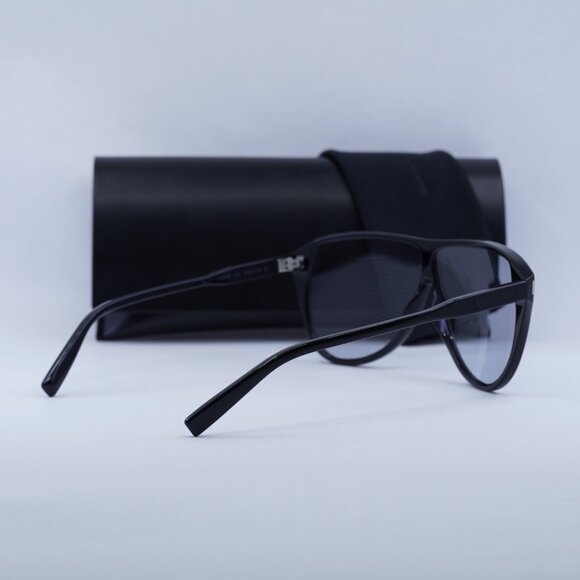 Final Price! Saint Laurent SL731 GASPAR 001 Black Blue Sunglasses - Picture 12 of 12
